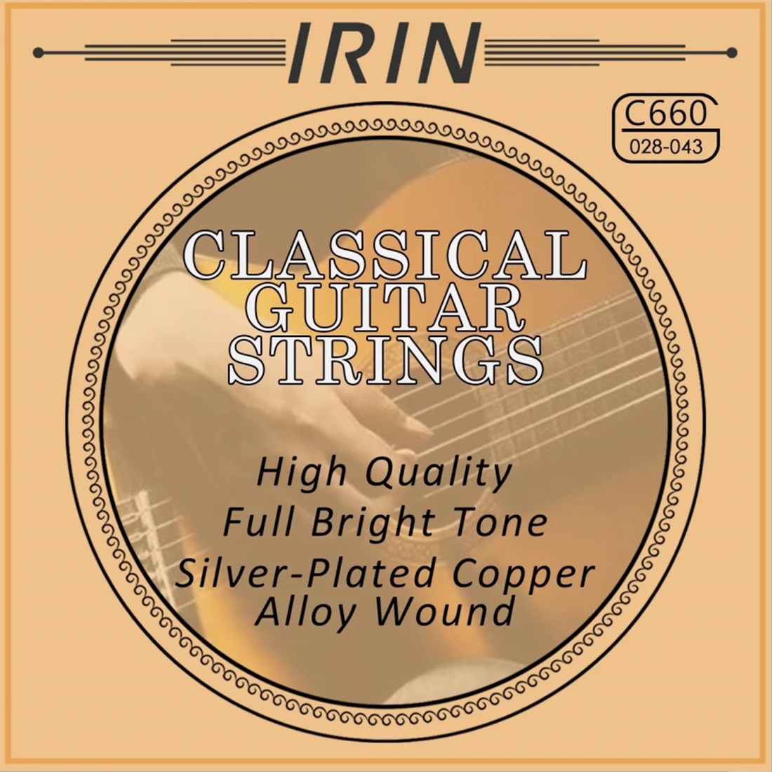 IRIN 6 шт. / компл. Запасные части для струн классической гитары Серебристые Прозрачные Нейлоновые струны Аксессуары для музыкальных инструментов