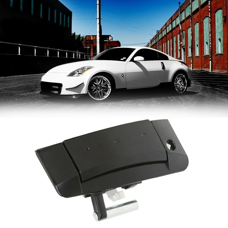 Автомобиль Слева Снаружи, Черная дверная ручка для Nissan 350Z 2003-2009 80607-CD41E 80607-CD41D
