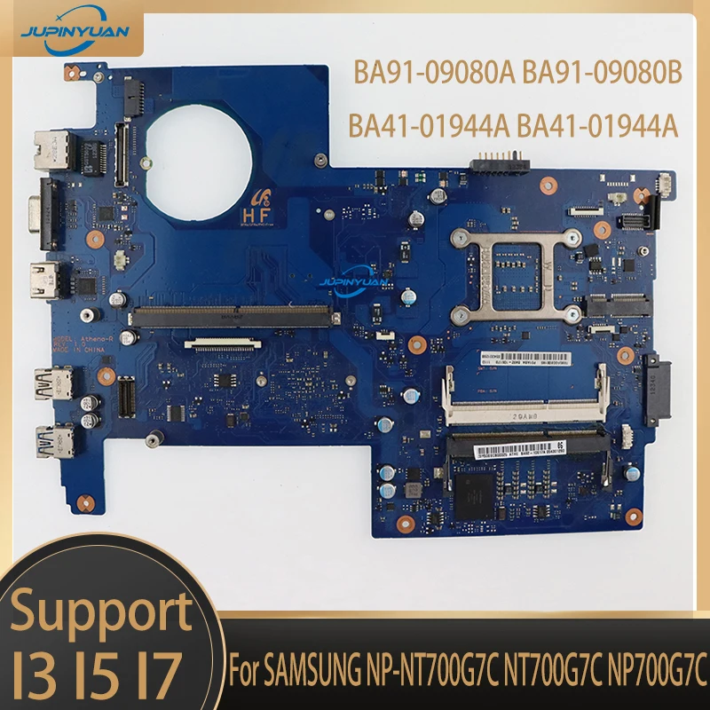 Для SAMSUNG NP-NT700G7C NT700G7C NP700G7C Материнская плата ПК HM76 DDR3 С процессором BA91-09080A BA91-09080B BA41-01944A BA41-01944A