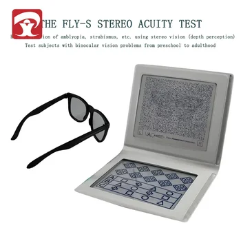 100% Новое оптическое оборудование бренда Loudly, Оптометрический стереовектограф Butterfly-S Stereo Acuity Test 1010S  10