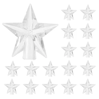 100 шт Сменных мини-ламп Pentagram Light Shell с абажуром для Рождественской елки на открытом воздухе  5