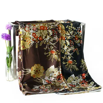 150 см атласная ткань с принтом Hanfu cheongsam, ткань для одежды, подарочная коробка, украшение, ткань для подкладки пальто, шарфы, шарф, ткань 
