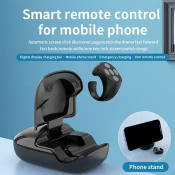 2023 Гаджет с дистанционным управлением Bluetooth, переворачивающий селфи, пальчиковый контроллер, ставящий лайки, 5 кнопок 15 м Для iPhone S9M5  10