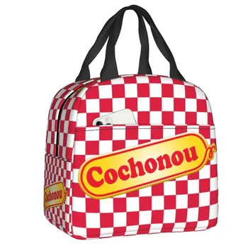 Cochonou, термоизолированные сумки для ланча, женская портативная сумка для ланча на открытом воздухе, коробка для хранения еды в путешествиях  10