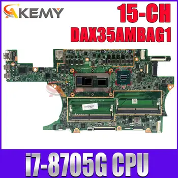 DAX35AMBAG1 Для материнской платы ноутбука HP Spectre 15-CH с процессором i7-8705G DDR4 L15574-601 L15574-001 100% Полностью протестирован  5
