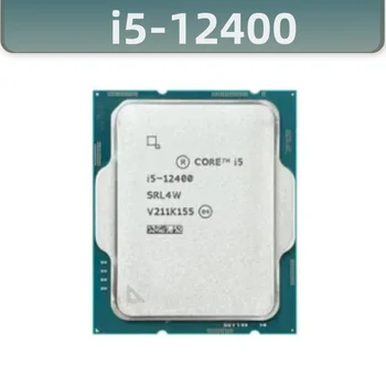 i5 12400 2,5 ГГц 6-ядерный 12-потоковый процессор Процессор 10 Нм L3 = 18 М 65 Вт LGA 1700 без кулера  10