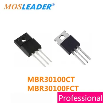 Mosleader 50ШТ MBR30100CT TO220 MBR30100FCT TO220F MBR30100 Шоттки 30A 100V Высокое качество  10