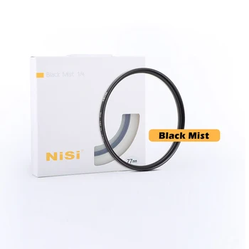 NiSi 67 72 77 82 95 мм Черный диффузионный фильтр 1/4 1/8 1/2 Фильтр с кинематографическим эффектом тумана для видео / видеоблога / портретной фотографии  5