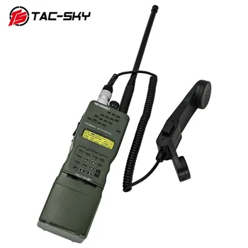TS TAC-SKY 6-контактный Портативный динамик-микрофон H250 PTT Тактический военный адаптер для наушников AN / PRC 148 152 Walkie Talkie  10