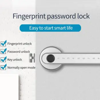 TTlock Умный дверной замок с паролем по отпечатку пальца Bluetooth Блокировка ручки Поддержка приложения Дистанционное управление Работа с TTlock Gateway G2  5