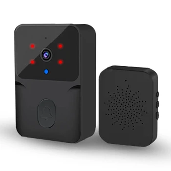 Wifi дверной звонок Home Беспроводной дверной звонок Tuya Wifi с камерой постоянного переменного тока на батарейках Звонок с камерой Alexa Google Doorbell  3