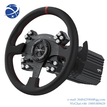 YYHC PXN V12 custom 900 угол поворота руля спортивное игровое рулевое колесо гоночное колесо для игр PS5 PS4 для ПК  10