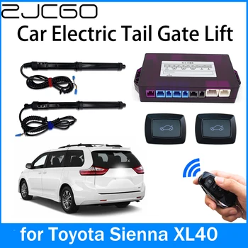 ZJCGO Power Trunk, Электрическая дверь багажника, интеллектуальный подъем задней двери для Toyota Sienna XL40 2020 2021 2022 2023  10