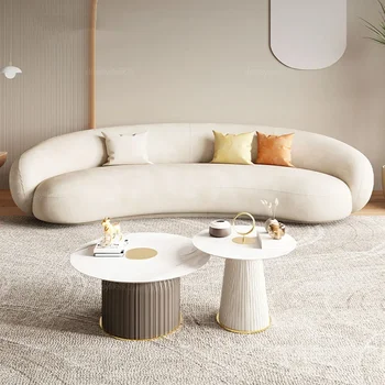 Аксессуары для роскошных диванов в европейском стиле для гостиной Современная Дизайнерская копия Расслабляющего Дивана Soggiorno Di Lusso Мебель для дома  10