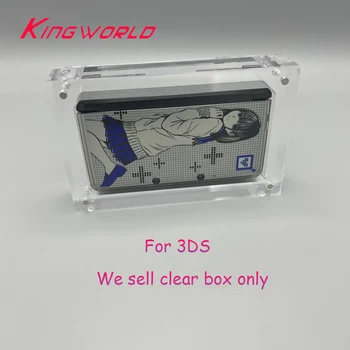 Высокопрозрачная акриловая коробка для хранения консоли с магнитной крышкой для 3DS, первое поколение маленькой прозрачной коробки для дисплея  10