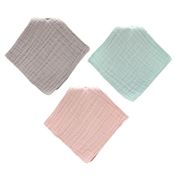 Детское хлопчатобумажное полотенце для вытирания младенцев, носовой платок-нагрудник для кормления, салфетка для рук, полотенце для слюны  10