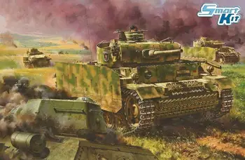 ДРАКОН 6604 в масштабе 1/35 Pz.Kpfw.III Ausf.M w/Schurzen  10