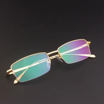 Мода 2023 года оправа для очков мужская дизайнерская оправа из чистого титана оптические очки для чтения при близорукости женские персонализированные очки  10