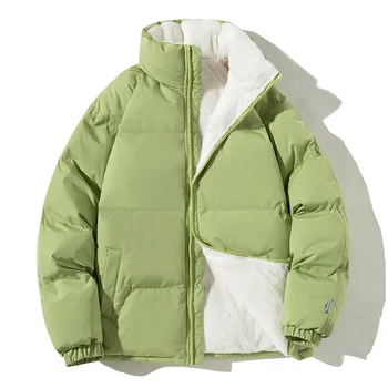 Мужская Осенне-зимняя Ветрозащитная флисовая Толстая теплая куртка 2024, мужская модная повседневная куртка, мужская однотонная верхняя одежда, классическая уличная куртка 5XL  10