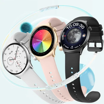 Мужские смарт-часы Round Bluetooth Answer Call Watches 100 + Sport для Samsung Galaxy A71 A51 A32 M41 M51 S21 Plus Nokia 5.3 2.2 3  10