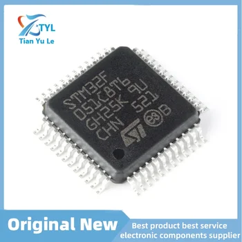 Новая оригинальная микросхема микроконтроллера STM32F051C8T6 LQFP-48 ARM® Cortex®-M0 STM32F0 с 32-разрядной одноядерной памятью 48 МГц 64 КБ (64K x 8) FLASH  10