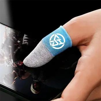 Перчатки для мобильных игр с защитой от пота, противоскользящий чехол для пальцев с сенсорным экраном, дышащий игровой чехол для пальцев для геймера  10