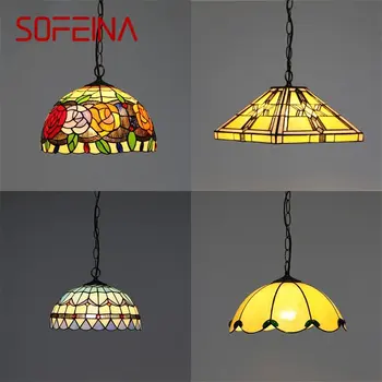 Подвесной светильник SOFEINA Tiffany Современные светодиодные креативные светильники Декоративные для дома  10