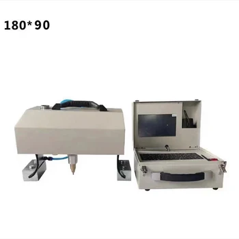 Портативная Маркировочная машина с VIN-кодом 180 * 90, пневматическая Маркировочная машина для нанесения металлических точек, Плоттер, принтер, кодировочная машина  10