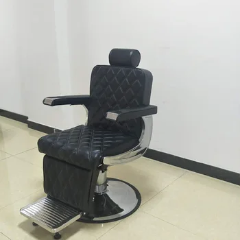 Простой табурет для стрижки, парикмахерское кресло, стул для парикмахерской, складная мебель  5