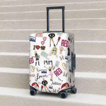 Чехол для чемодана Taylors Music Swifts Fashion Strectch Business Protector, аксессуары для багажа, перелет  10