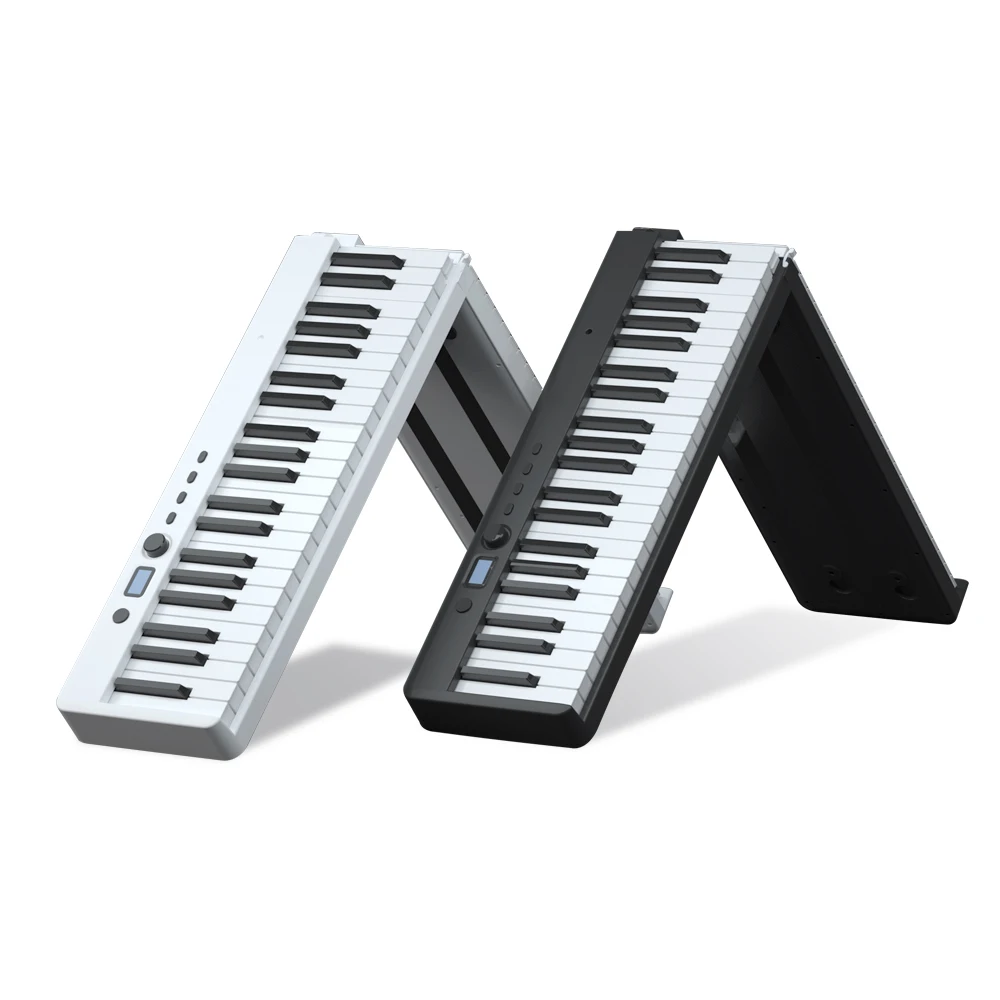 Портативная складная клавиатура электронного пианино, музыкальные игрушки, складное пианино оптом