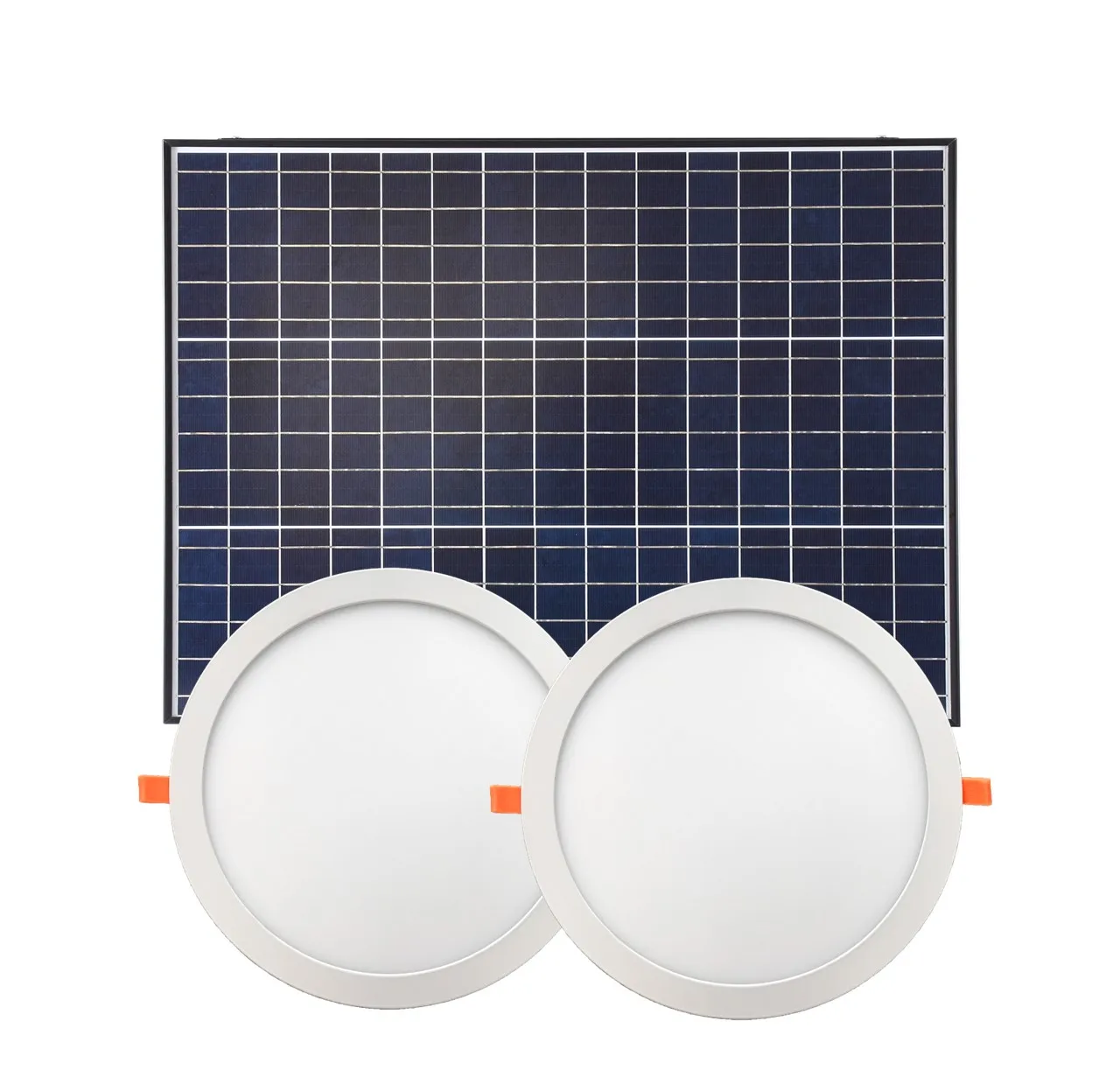 Двойной светильник мощностью 50 Вт с одной солнечной панелью без питания, светодиодный световой люк на крыше для дома