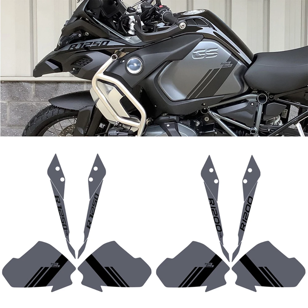 Для BMW R1200GS R1250GS Adventure Triple Black 2014-2023 Полный комплект графических наклеек на мотоцикл