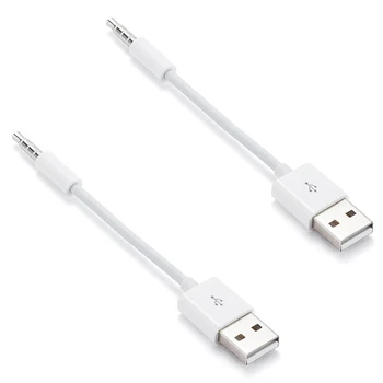 2X Подходит для Ipod SHUFFLE Кабель для передачи данных USB Mp3 Зарядка 3, 4, 5, 6 Провод зарядного устройства 7-го поколения  10