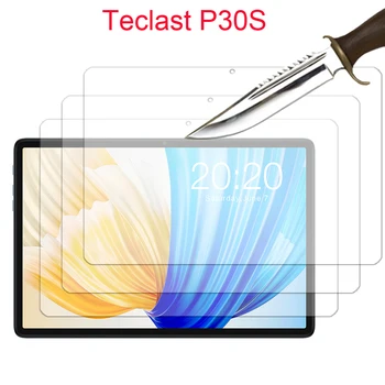 3ШТ для защитной пленки из закаленного стекла Teclast P30S, 3 упаковки защитной пленки для планшета HD от царапин  5