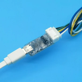 4-позиционный переключатель входного USB-модуля инфракрасный/фотоэлектрический/бесконтактный переключатель автоматической подачи сигнала PYM21  1
