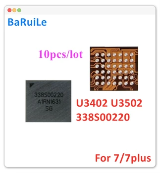 BaRuiLe 10шт U3402 U3502 small Audio IC 338S00220 для iphone 7 7plus запасные Части  10