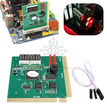 diymore LED 4-значный диагностический тестер POST Card PCI PC Analyzer Материнская плата  5
