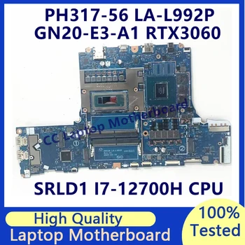 HH53A LA-L992P Для материнской платы ноутбука Acer PH317-56 С процессором SRLD1 I7-12700H GN20-E3-A1 RTX3060 100% Полностью Протестирован, Работает хорошо  5