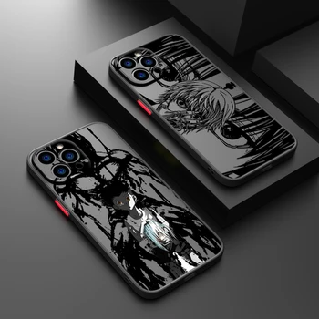 Hunter × Hunter Cute Cool для Apple iPhone 15 14 13 12 Mini 11 XS XR X 8 7 Pro Max Plus Матовый полупрозрачный чехол для телефона из ТПУ  5