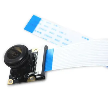 OV5647 регулируемая на 130 градусов камера ночного видения для Raspberry PI 4 3B + фокусное расстояние модуля камеры  10