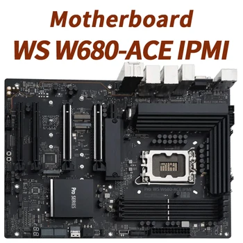 Pro WS W680-ACE IPMI, материнская плата для рабочей станции ATX, процессоры Core 1700,12-го / 13-го поколения  4