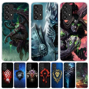 W-World Of W-Warcraft W-Wow Чехол для телефона Samsung Galaxy A52 A53 A54 A12 A13 A14 A22 A23 A24 A32 A33 A34 A73 A72 A42 A04S A02S  5