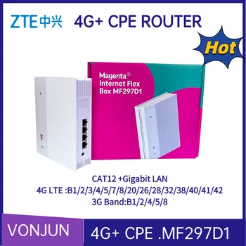 ZTE MF297D1 4G LTE CPE-роутер со слотом для sim-карты Cat12 с доступом в Интернет 600 Мбит/с Flex Box с разблокировкой NFC  5