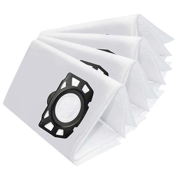 Белая сумка из нетканого материала, подходящая для пылесоса Karcher Wd4/Wd5/Mv4/Mv5 Easy Filter с Hepa-фильтром  5