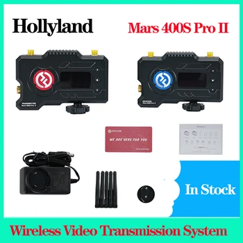 Беспроводная система передачи видео Hollyland Mars 400S Pro II SDI с задержкой в диапазоне 0,1 с 400 футов для фотографа-видеографа  4