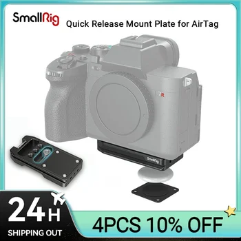 Быстроразъемная пластина SmallRig для AirTag, Монтажная пластина для Arca-Type Совместима с Sony, Canon, Nikon, Panasonic- MD4150  5