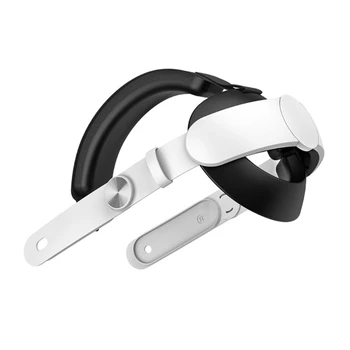 Головной ремень для Meta Quest 3 VR Сменные аксессуары для ремня Повышенный комфорт, снижение давления на голову Регулируемый шарнир  5