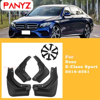 Для Benz E-Class Sports 2016-2021 Брызговики Брызговик Брызговики Крыло Переднее Заднее Литые Автомобильные Брызговики  10