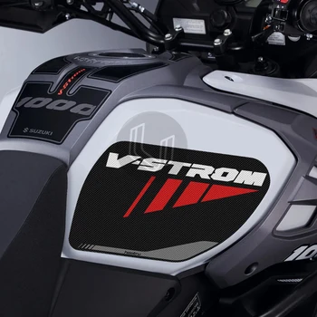Для SUZUKI V-STROM 1000 XT ABS 2017-2020 Защита бокового бака мотоцикла, наколенник, противоскользящий захват  5